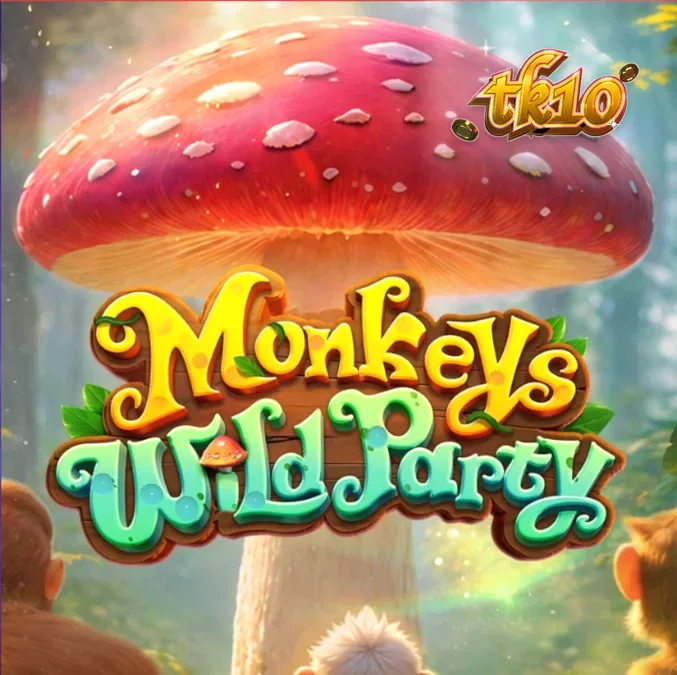 Monkeys Wild Party স্লটের রঙিন এবং জাদুকরী জঙ্গল থিমযুক্ত ইন্টারফেস